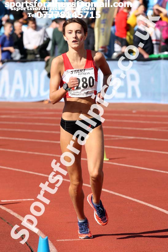 Womens under-17s  Northern 3 Stage Road Relay, SportsCity, Manchester. Photo: David T. Hewitson/Sports for All Pics